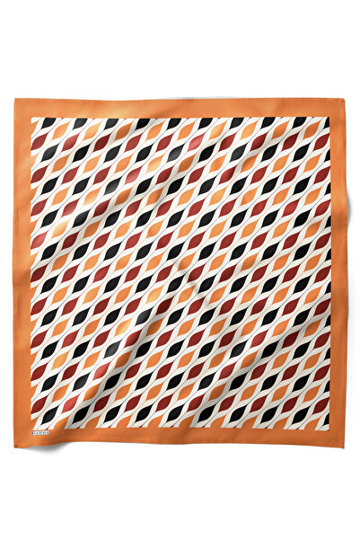 HAWWA وشاح باندانا بنمط هندسي