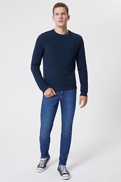 Lee Cooper Newdwade men's sweatshirt light navy blue