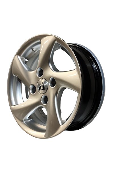 DY 4 Adet BK-604 5.5*14 4*108 ET12 65.1 HYPER SILVER JANT (Takım)