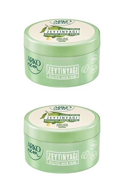 ARKO Zeytinyağlı Nemlendirici El ve Vücut Bakım Kremi - 250 ml x 2 Adet