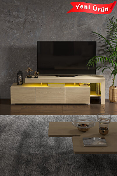 Platinreyon LUMA LED IŞIKLI TV ÜNİTESİ