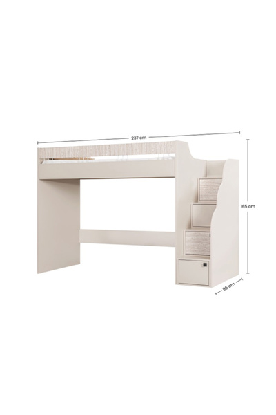 teknikgenç odası STORY RANZA TEK YATAK