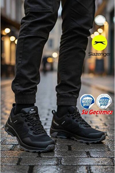 Slazenger ® I Premium İthl Wp muške S Vodootporno crne cipele za slobodno vre...