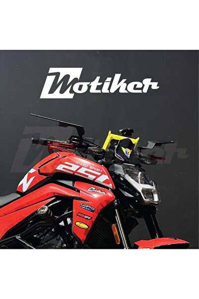 Motiker CFMOTO NK250 2024-2025 Yeni Kasa Parçalı Kaplama Sticker Etiket Model...