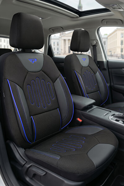 Panda Kılıf Panda Vibe Series Linen Fabric Car Seat Cover - Full Set