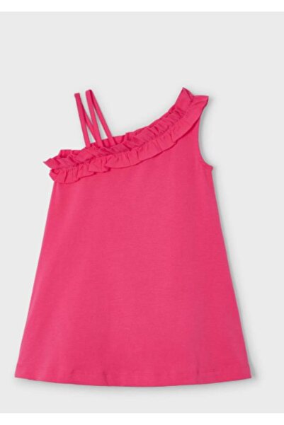 MAYORAL Girl's 3937 daily asymmetric dress gkm0104