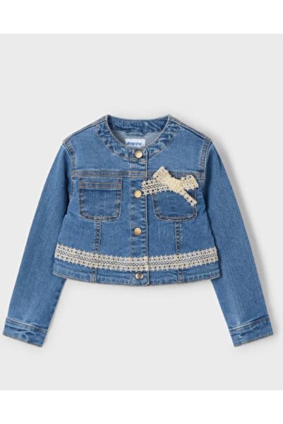MAYORAL Girl's 3406 Denim Jacket Gkm0180
