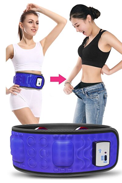 epicsan 5-جهاز تدليك هزاز بمحرك، حزام البطن، جهاز السيلوليت، حزام التخسيس، ذو...