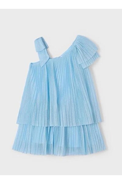 MAYORAL Girl's 3912 Shoulder Detail Dress Gkm0307