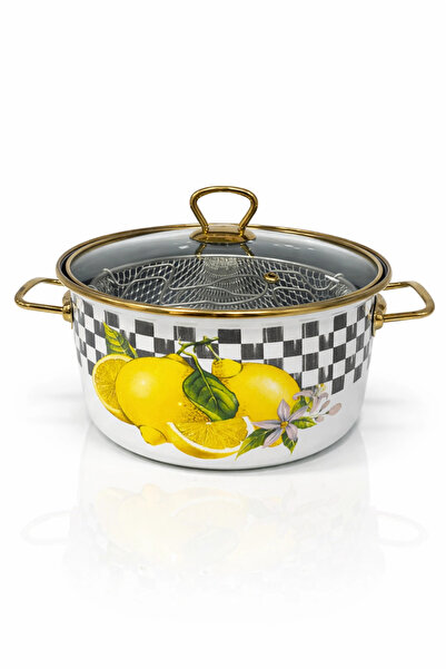 PR HOME مقلاة مينا ليمون 22 سم