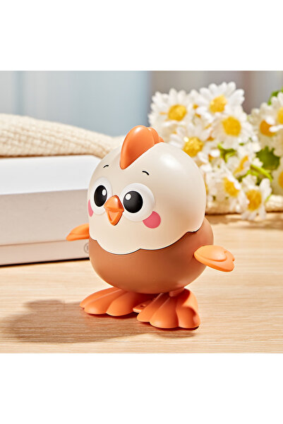 Choice Brown Funny Colorful Chick Reptile Clockwork Crawling Toy Rocky Swing ...