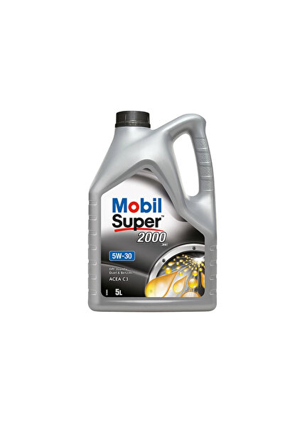 Mobil Super 2000 Xe 5w-30 5 Litre Motor Yağı Acea C3, Dpf Uyumlu, Benzinli Ve...