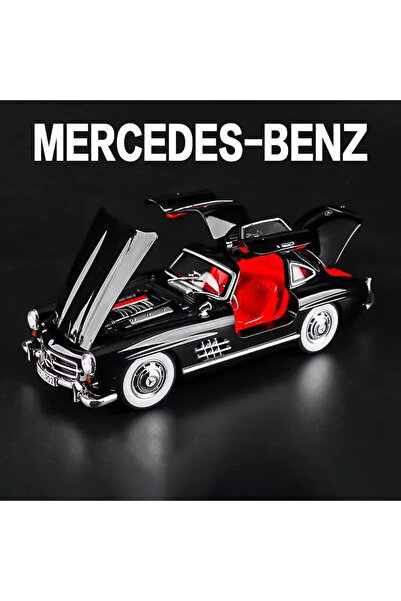Choice سيارة مرسيدس بنز 300SL نموذج مصغر بمقياس 1:24، مصنوعة من سبيكة معدنية،...