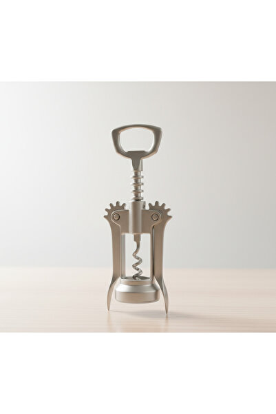 IKEA Металевий штопор Довжина: 16 см Ікеа Виноробний штопор з ручкою Сірий