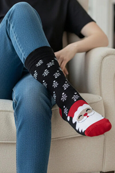 Esinti Unisex Christmas Socks Colorful Patterned Gift New Year Men Women Long...
