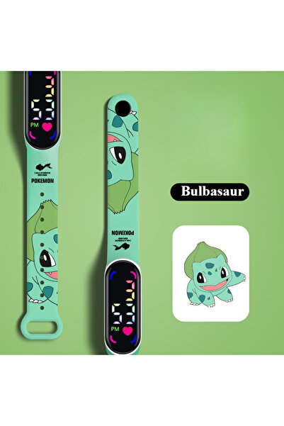 Choice 03 Pokemon LED Watch Pikachu Gengar Digital Waterproof Bracelet Electr...