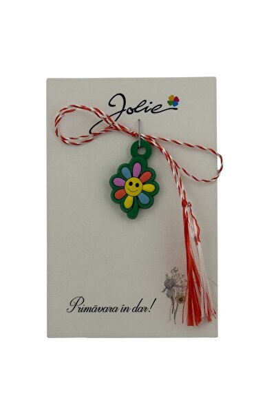 Flippy Martisor Cauciucat,Floare multicolora,Jolie