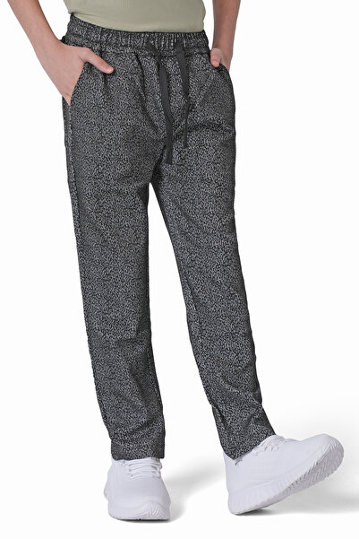 SilverStone Boys' grey polka dot trousers, comfortable for everyday wear, wid...