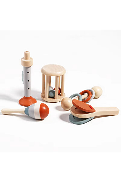 Choice NB300C2 مجموعة من 5 قطع من الآلات الموسيقية للأطفال، ألعاب حسية، خشخيش...