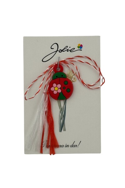 OEMN Martisor for Kids, Jolie, Rubber Material, Cardboard Packaging with Desi...