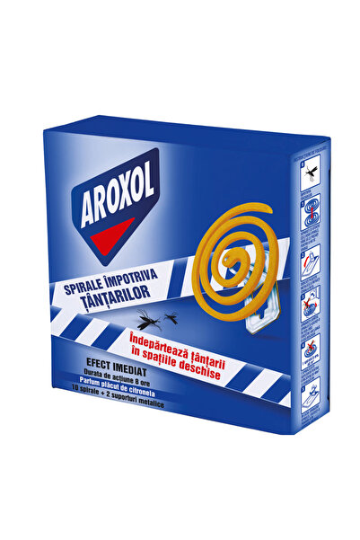 Aroxol Spirale impotriva tantarilor Aroxol, 10 buc