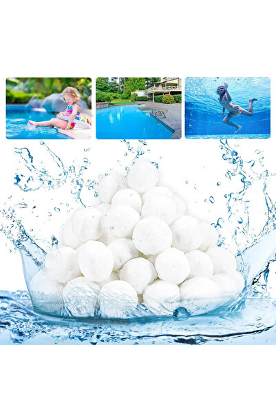 Choice 700G Swimming Pool Filter Cleaning Ball Water Purification Fiber Sewag...