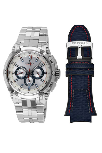 FESTİNA Ceas bărbătesc F20327/1, cuarț, 44mm, 10ATM