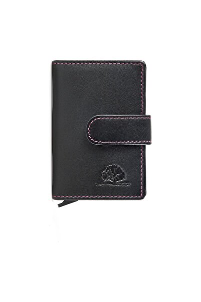 Greenburry Nappa Kreditkartenetui RFID Schutz Leder 7 cm