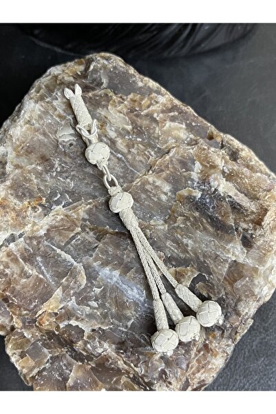 KAZZAZE Tassel de rugăciune Kazaziye din argint cu trei agățări