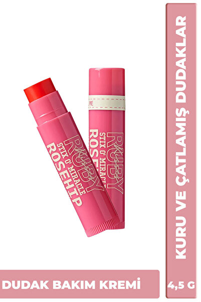 Kiss Stix O'miracle Yoğun Nemlendirici Ve Onarıcı Dudak Bakımı Kuşburnu Yağı ...