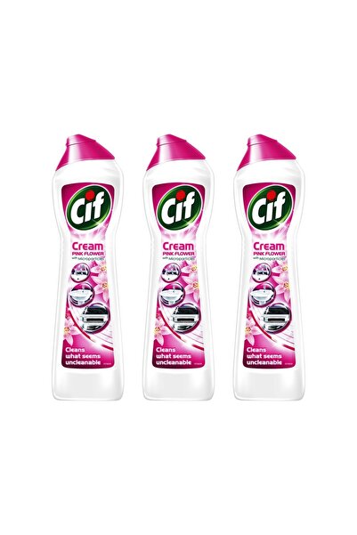 Cif Set 3 BUCATI Cremă soluție universală 500ml roz