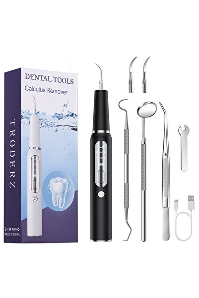 Choice جهاز تنظيف أسنان الكلاب السوداء، فرشاة أسنان بالموجات فوق الصوتية، أدا...