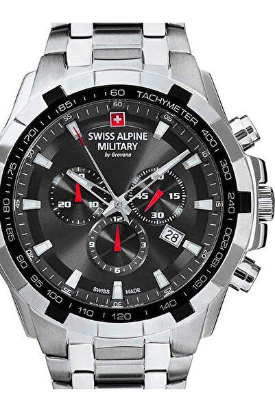 Swiss Alpine Military Ceas bărbătesc Swiss Military 7043.9237, cuarț, 47mm, 1...