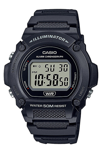 Casio Ceas bărbătesc W-219H-1AVEF, cuarț, 47mm, 5ATM