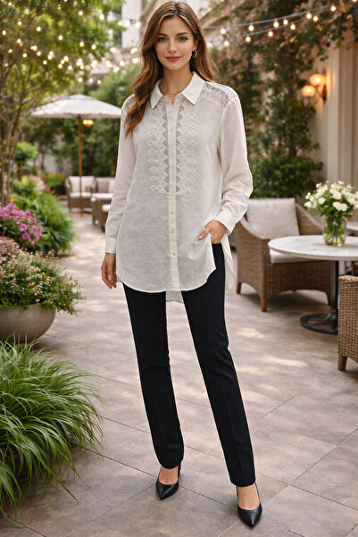 Serpil Exclusive Linen Women's Tunic