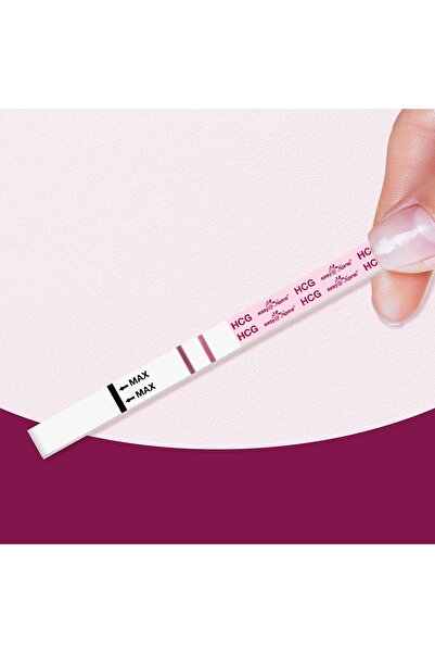 Easy ايزي@هوم مجموعة شرائط اختبار الحمل، مدعومة بتطبيق - 20 اختبار
