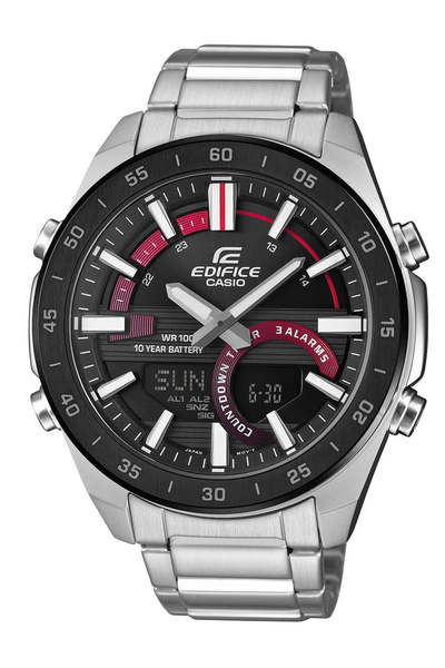 Casio Ceas bărbătesc ERA-120DB-1AVEF, cuarț, 47mm, 10ATM