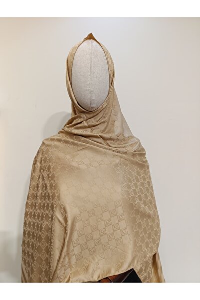 ESİMA Kare Desen Özel Seri İpeksi Dokulu Jakar Şal
