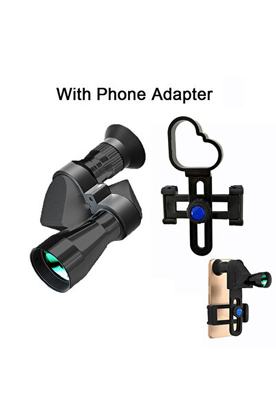 Choice Black Holder820 Compact Monocular Telescope 8X20 for Adults Portable H...