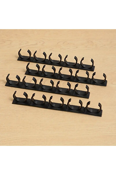 Choice حامل أسود اللون، قطعة واحدة، 20/4 صفوف، يُعلق على الحائط لتوفير المساح...