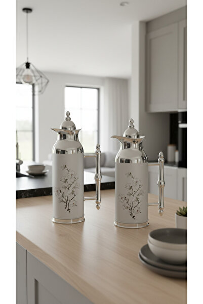 Generic Tea and coffee thermos set with a capacity of 1 liter and 700 ml, in ...