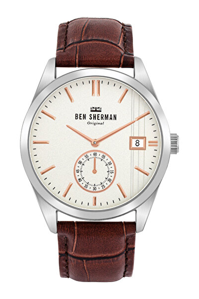 Ben Sherman Ceas bărbătesc Ben Sherman WB039T, cuarț, 43mm, 3ATM