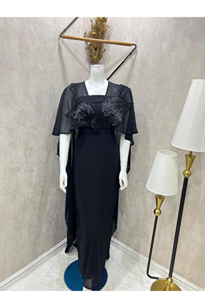 MYGROUP Two-piece embroidered jalabiya