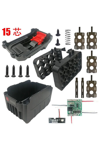 Choice 5S3P-15X18650 10* 15*18650 Li-ion Battery Case Charge Protection Circu...