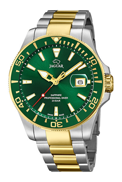 Jaguar Ceas bărbătesc J863/B, cuarț, 44mm, 20ATM