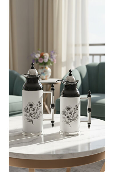 Generic Tea and coffee thermos set with a capacity of 1 liter and 700 ml, in ...