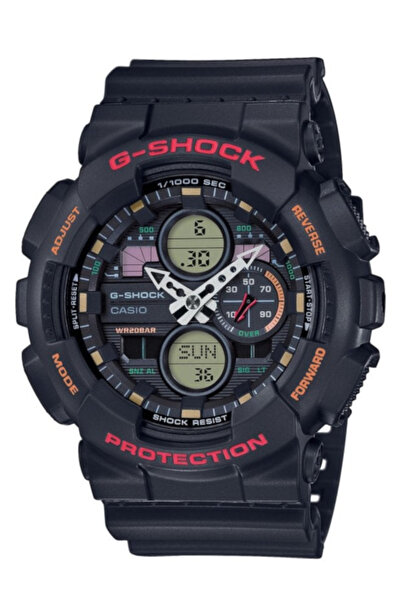 Casio Ceas bărbătesc GA-140-1A4ER, cuarț, 51mm, 20ATM