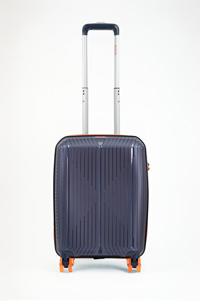GROUND Sirius Kabin Boy Valiz Kaykay Tekerlekli – Denim - 10728