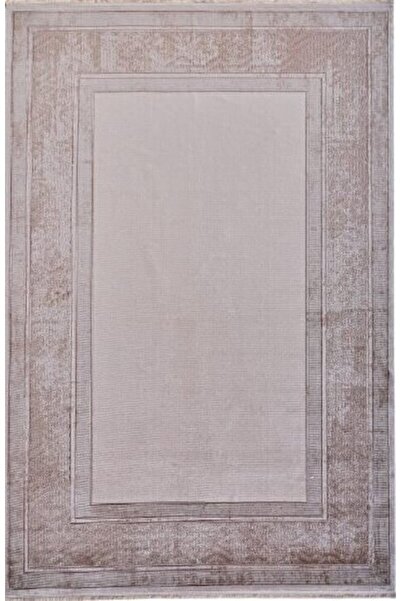 Black&Brown 13917 Brown Natural Yarn Viscose Rugs Modern Rugs Living Room Rugs