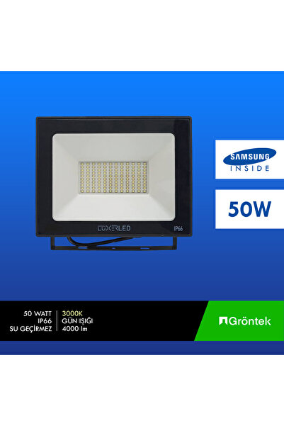 LUXER 50 WATT GÜN IŞIĞI 3000K SAMSUNG ÇİPLİ IP66 LED PROJEKTÖR